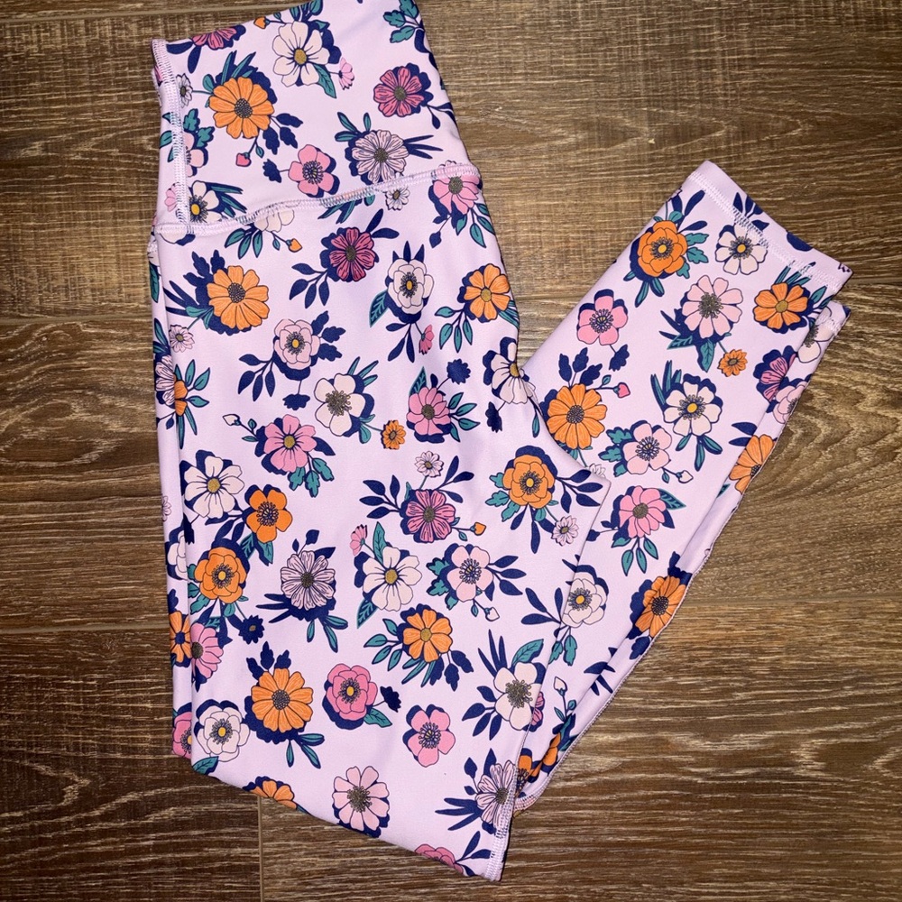 Floral High-Waisted Leggings